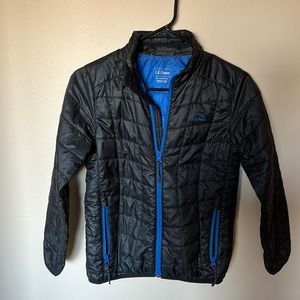 LL Bean Primaloft Packaway jacket Youth 10-12